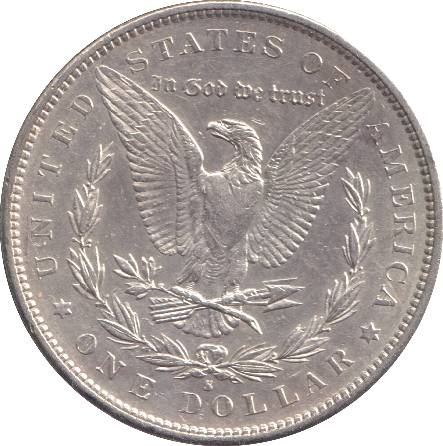 1890 SILVER DOLLAR USA