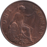 1917 PENNY ( AUNC )