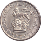 1926 SIXPENCE ( UNC )