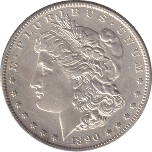 1890 SILVER DOLLAR USA