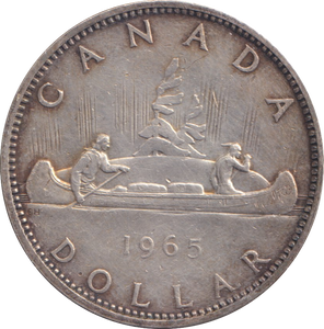 1965 SILVER DOLLAR CANADA