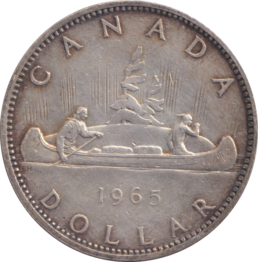 1965 SILVER DOLLAR CANADA