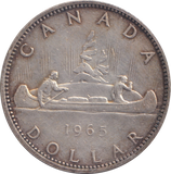 1965 SILVER DOLLAR CANADA