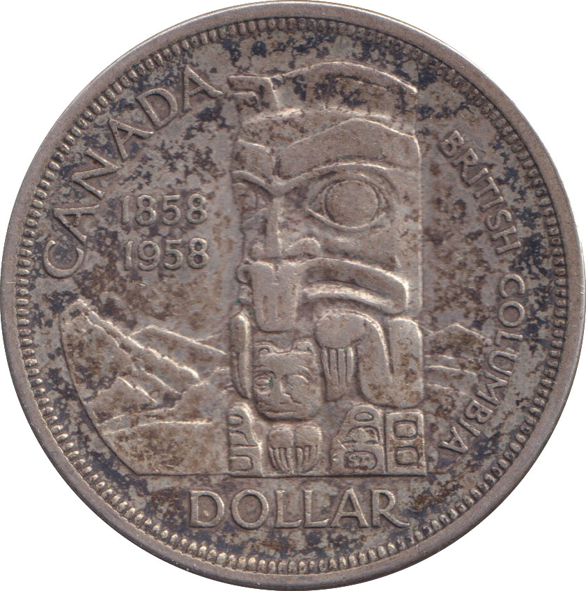 1958 SILVER DOLLAR CANADA