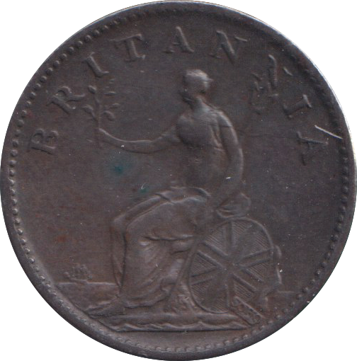 1807 FARTHING ( VF )