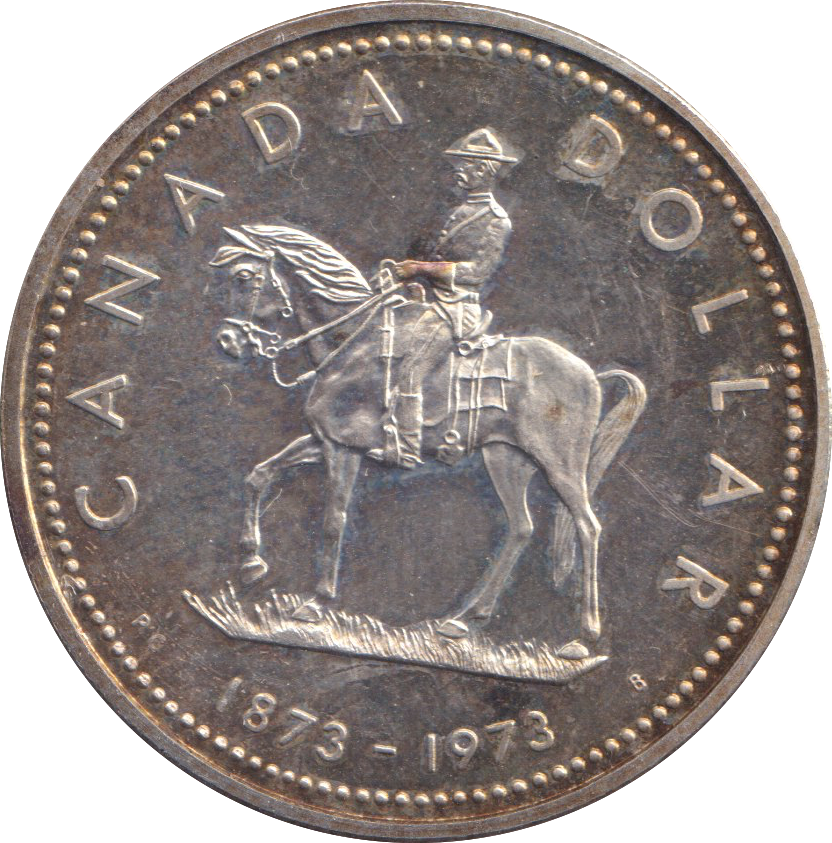1973 SILVER DOLLAR CANADA