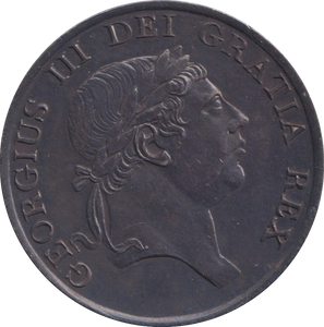 1813 SILVER THREE SHILLING BANK TOKEN ( EF )