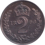 1888 MAUNDY TWO PENCE ( EF )