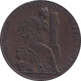 1794 HALFPENNY TOKEN BIRMINGHAM