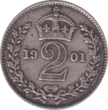 1901 MAUNDY TWOPENCE (VF)