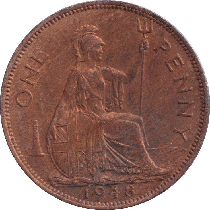 1948 PENNY ( AUNC )