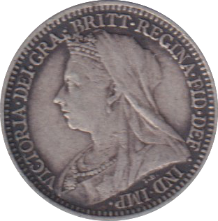1901 MAUNDY TWOPENCE (VF)