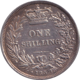 1858 SHILLING ( EF )