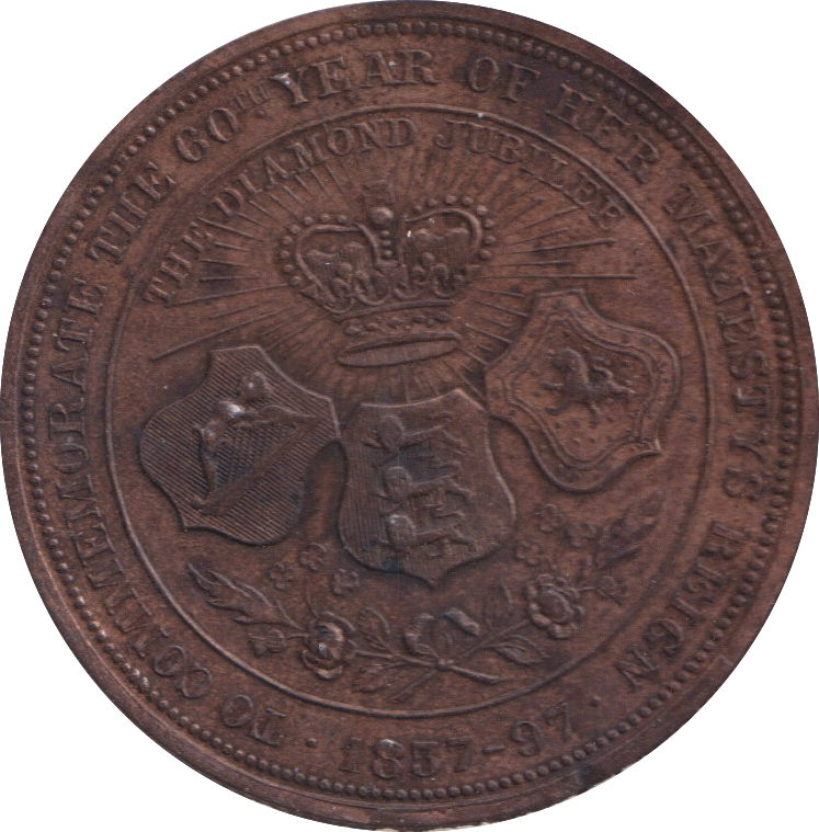 1897 VICTORIA DIAMOND JUBILEE MEDALLION