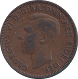 1950 HALF PENNY ( VF )