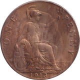 1913 PENNY ( AUNC )