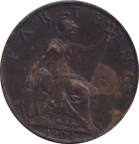1904 FARTHING ( GVF )