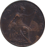1904 FARTHING ( GVF )