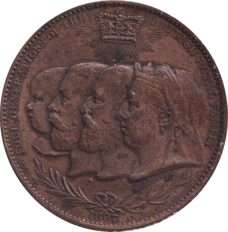 1897 VICTORIA DIAMOND JUBILEE MEDALLION