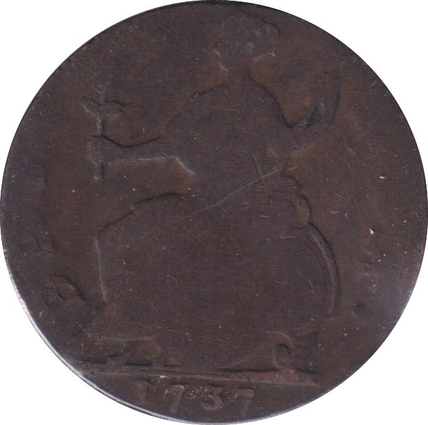 1737 HALFPENNY (FAIR)