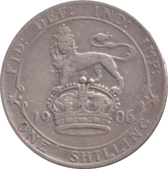 1906 SHILLING ( FINE )