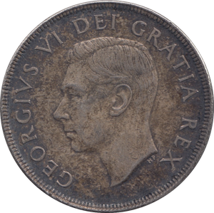 1950 SILVER ONE DOLLAR CANADA