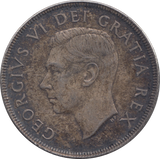 1950 SILVER ONE DOLLAR CANADA