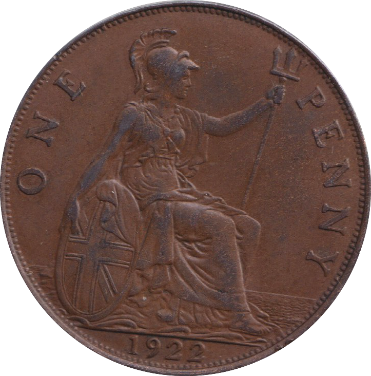 1922 PENNY ( EF )