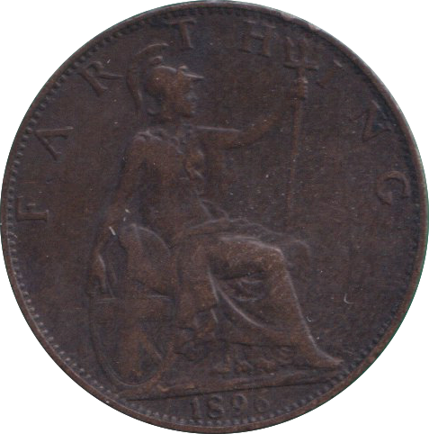 1896 FARTHING ( GF )