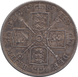 1889 DOUBLE FLORIN ( EF )