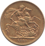 1880 GOLD SOVEREIGN ( GVF )