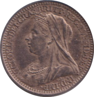 1901 MAUNDY TWO PENCE ( AUNC )