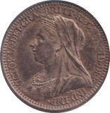 1901 MAUNDY TWO PENCE ( AUNC )