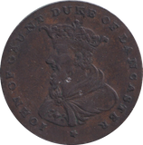1792 HALFPENNY TOKEN CANCASTER COUNTY
