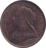 1899 MAUNDY TWO PENCE ( UNC )