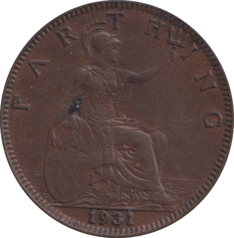 1931 FARTHING ( GVF )