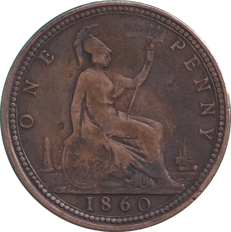 1860 PENNY ( NF )