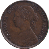 1860 FARTHING ( GVF )