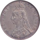 1887 DOUBLE FLORIN ( AUNC )