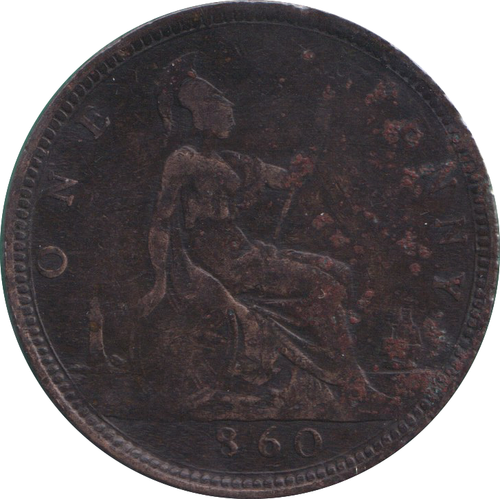 1860 PENNY ( NF )