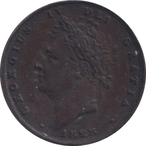 1828 FARTHING ( F )