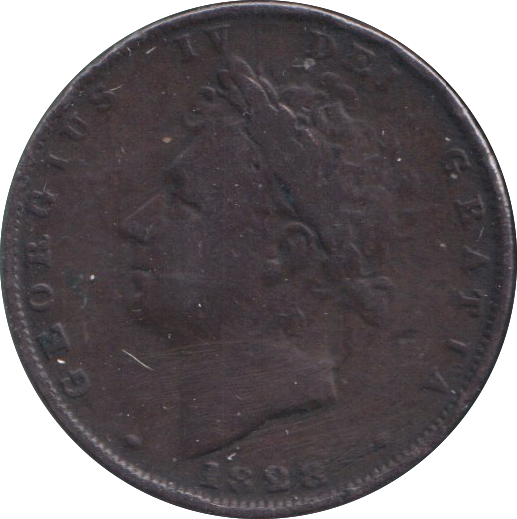 1823 FARTHING ( FINE )