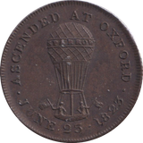 1823 FARTHING TOKEN LONDON BALLOON