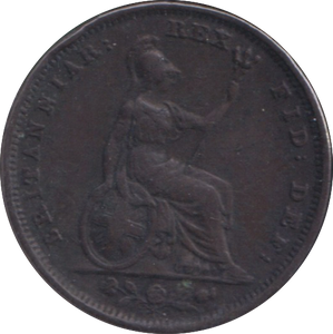 1828 FARTHING ( F )