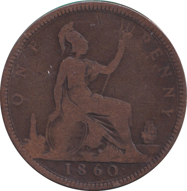 1860 PENNY ( NF )