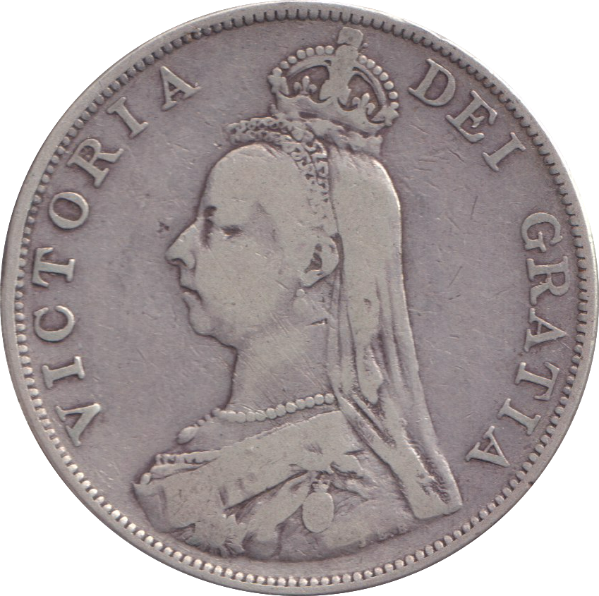 1889 DOUBLE FLORIN ( FINE )