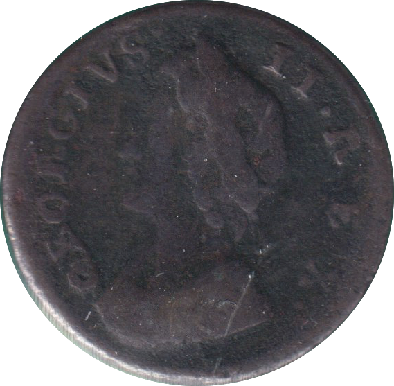1737 FARTHING ( FINE )