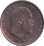 1907 MAUNDY TWO PENCE ( UNC )