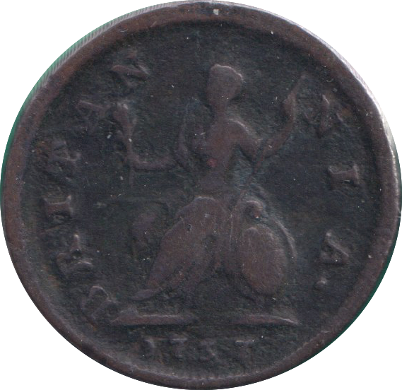 1737 FARTHING ( FINE )
