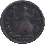1737 FARTHING ( FINE )
